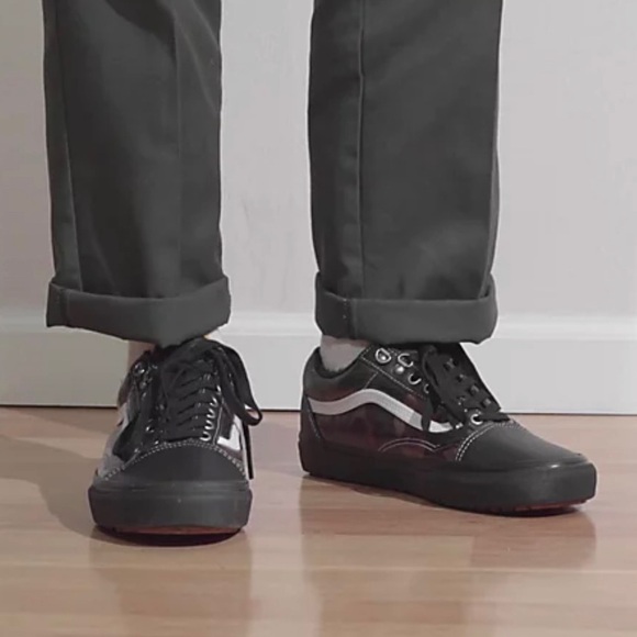 Vans Old‎ Skool All Weather MTE Women’s Sneakers Black/Camo Size 9 - Picture 3 of 13